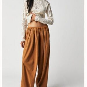 Free people “to the sky” parachute pants